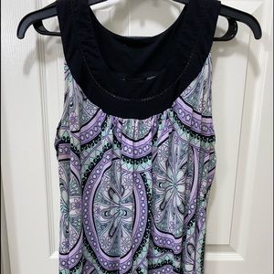 Lame Bryant halter top blouse